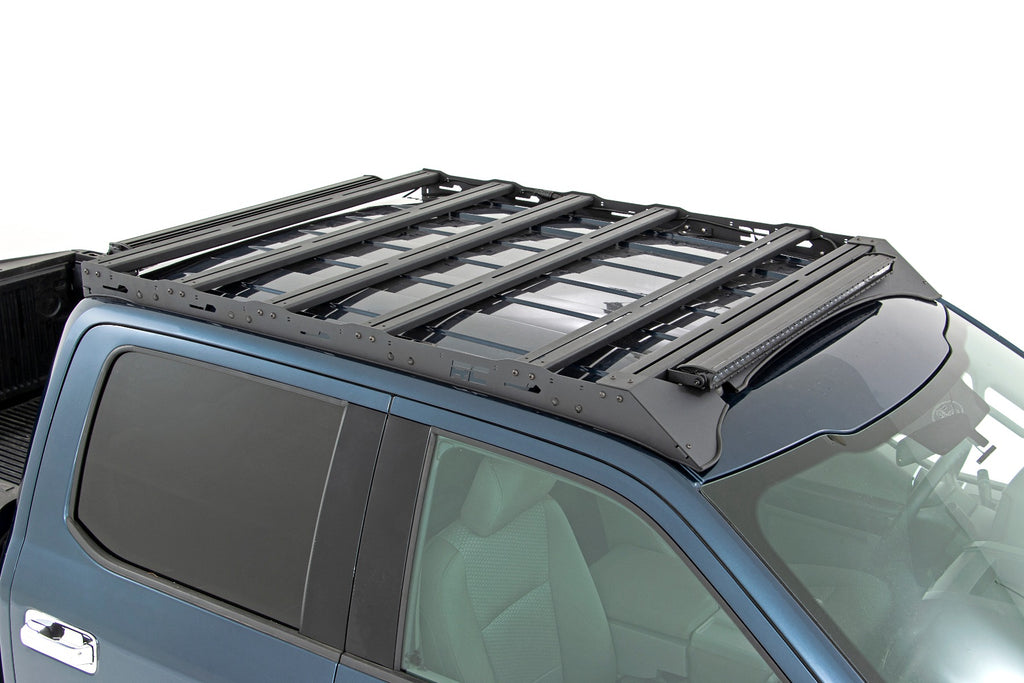 Rough Country Roof Rack | FR 40 Inch Single Row BLK LED | Ford F-150 (15-18)