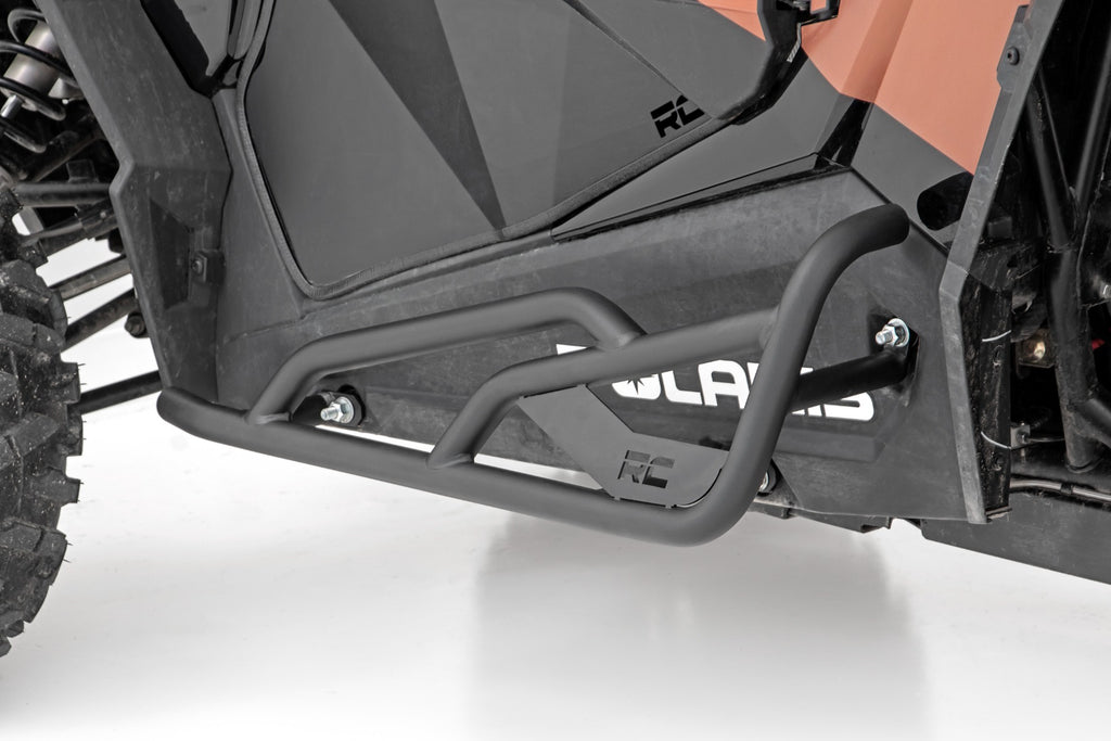 Rough Country Rock Slider Kit | 2 Seat | Polaris RZR Turbo S (18-21)/RZR XP 1000 (14-22)