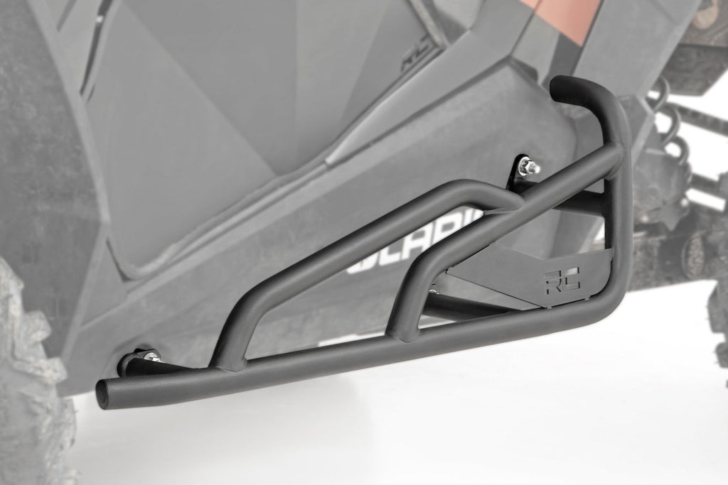 Rough Country Rock Slider Kit | 2 Seat | Polaris RZR Turbo S (18-21)/RZR XP 1000 (14-22)
