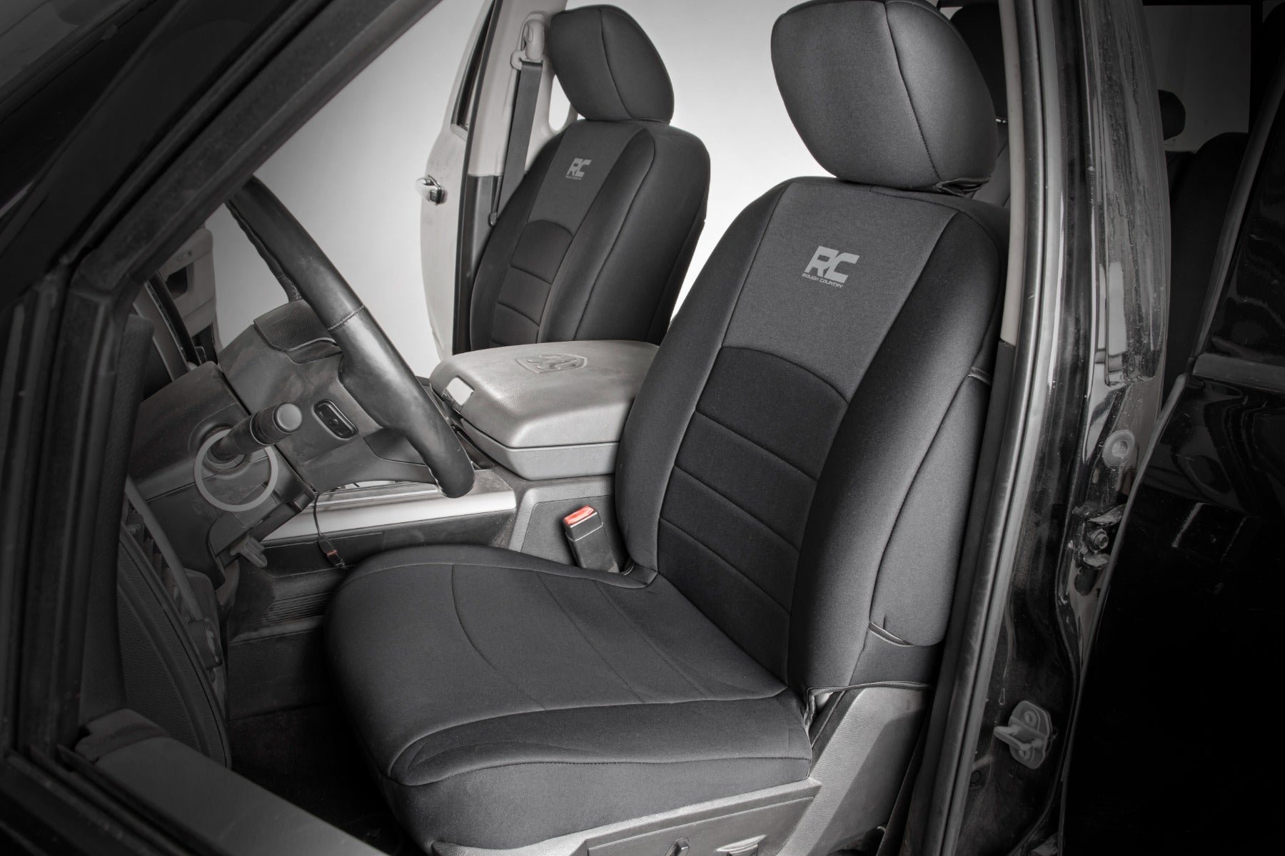 Seat Covers | FR Bucket RR Full Bench | Ram 1500 (09-18) 2500/3500 (10-18)