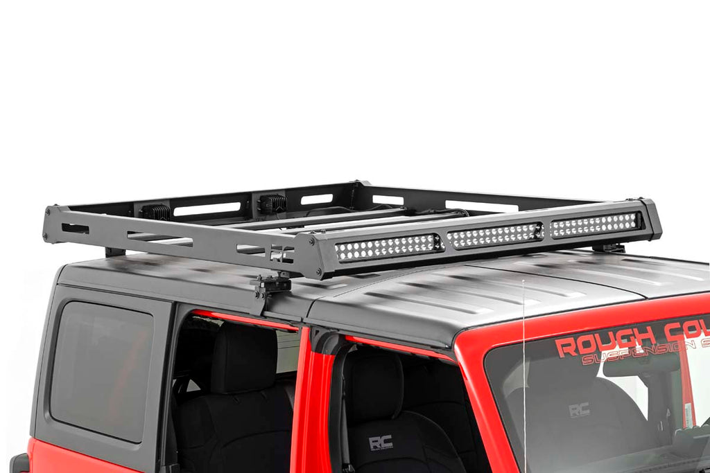Rough Country Roof Rack | Jeep Wrangler 4xe (21-23)/Wrangler JL (18-23) 4WD