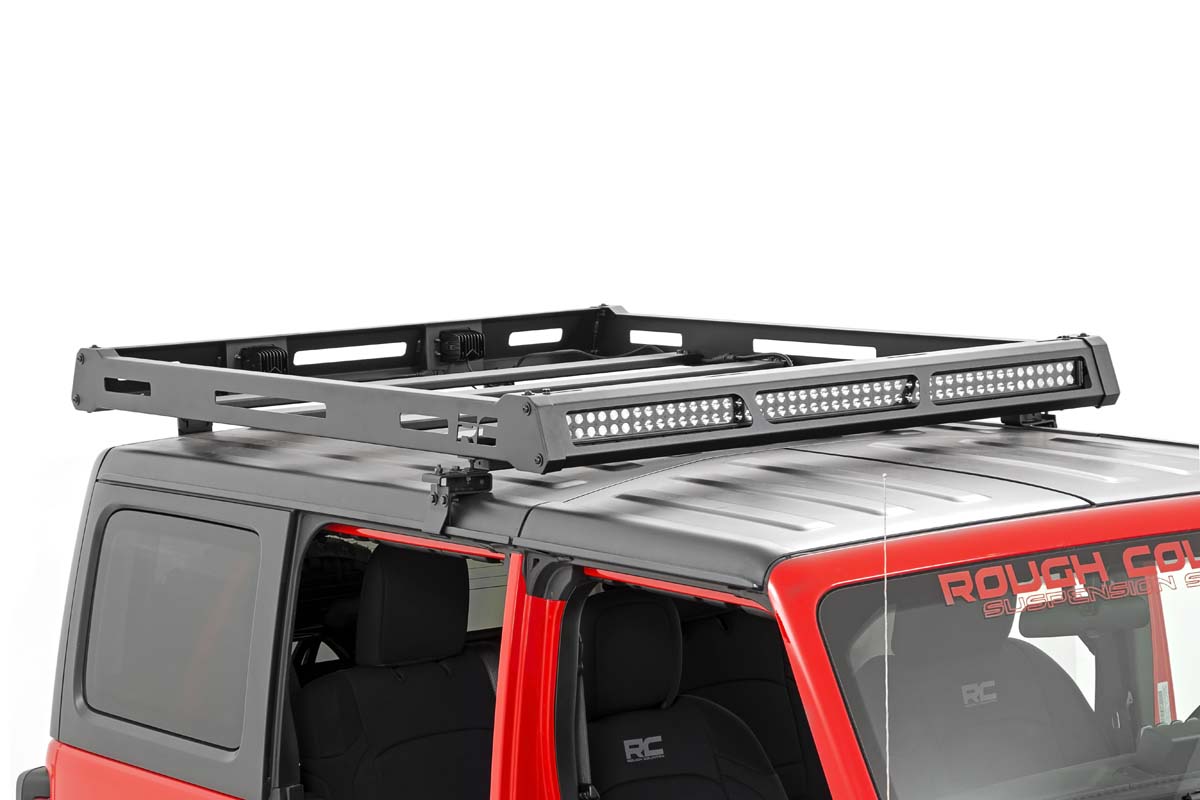 Rough Country Roof Rack | Jeep Wrangler 4xe (21-23)/Wrangler JL (18-23) 4WD