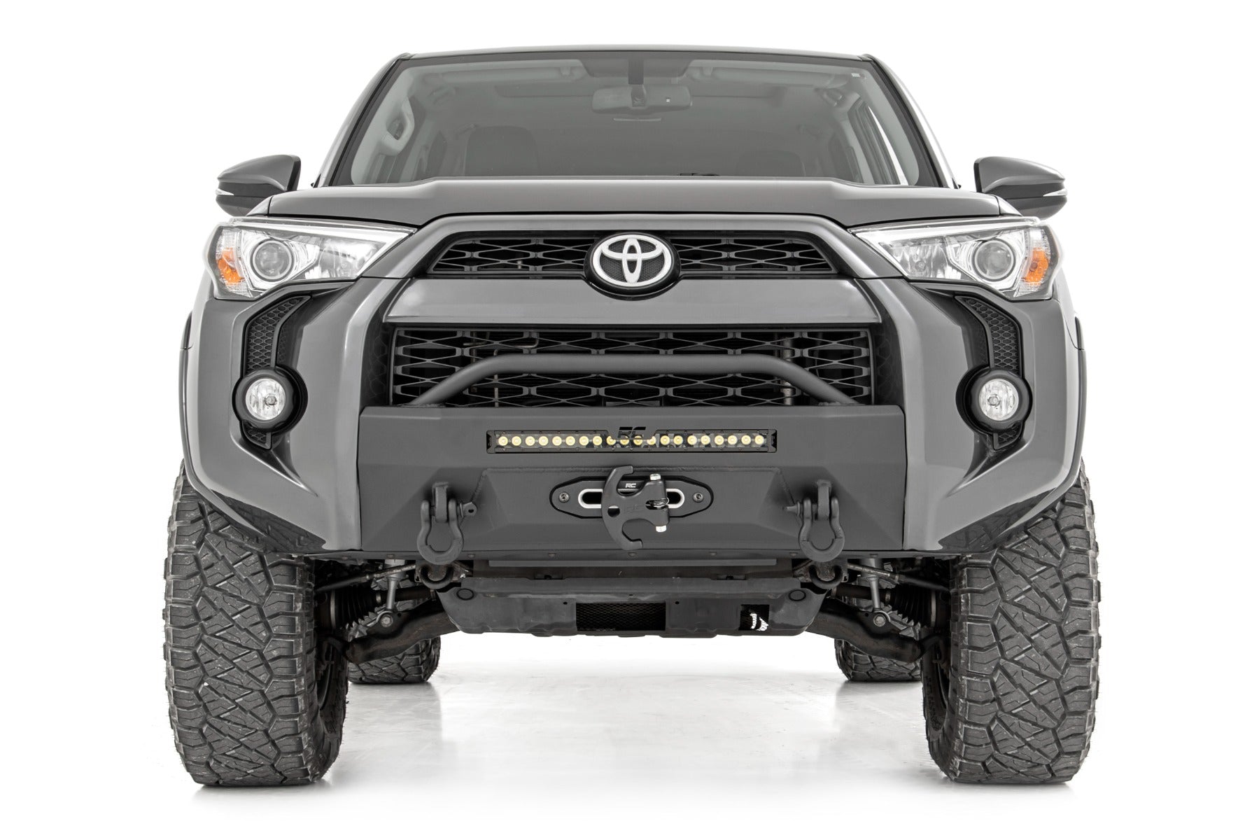 Rough Country Front Bumper | Hybrid | 20" Blk LED | Toyota 4Runner 2WD/4WD (14-23)