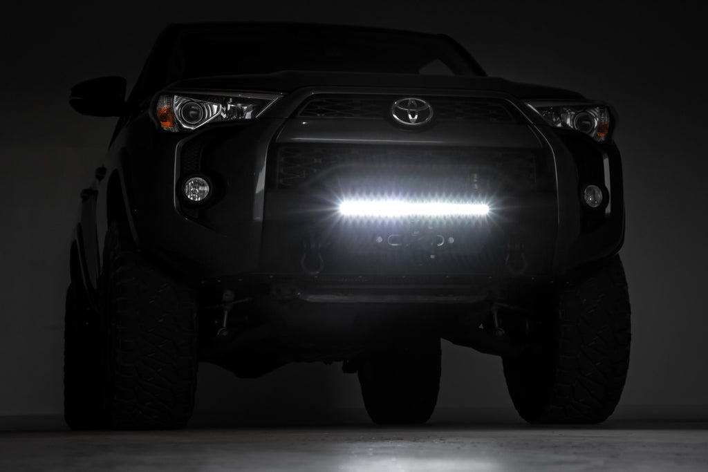 Rough Country Front Bumper | Hybrid | 20" Blk LED | Toyota 4Runner 2WD/4WD (14-23)