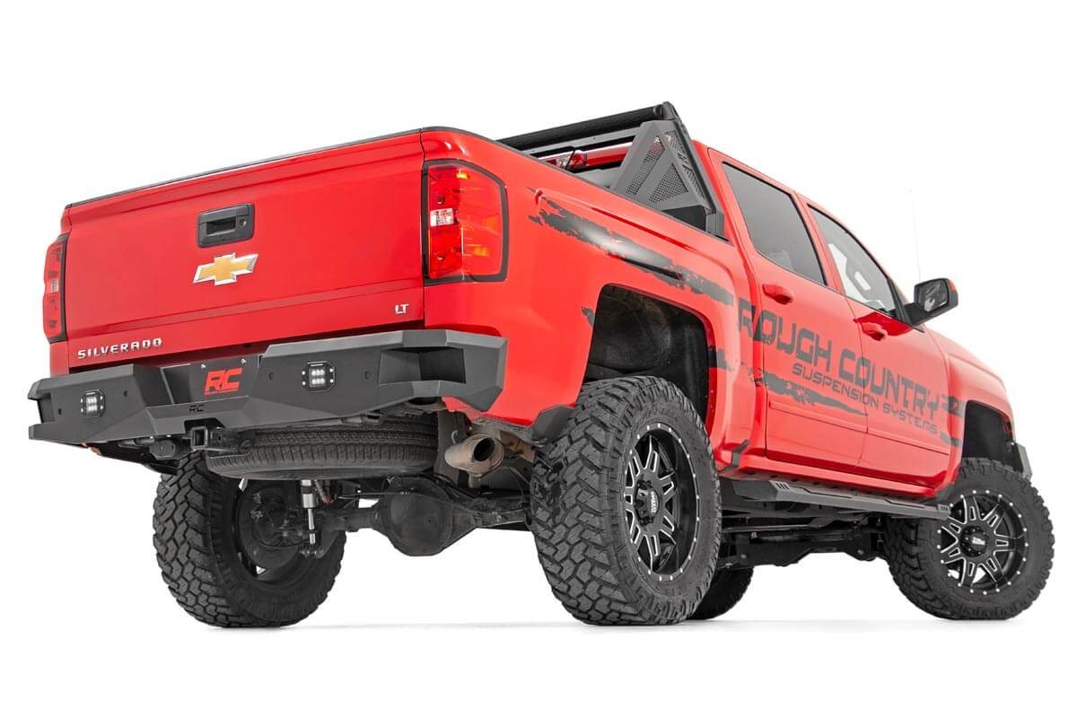 Rough Country Rear Bumper | LED | Chevy/GMC 1500 (07-18)
