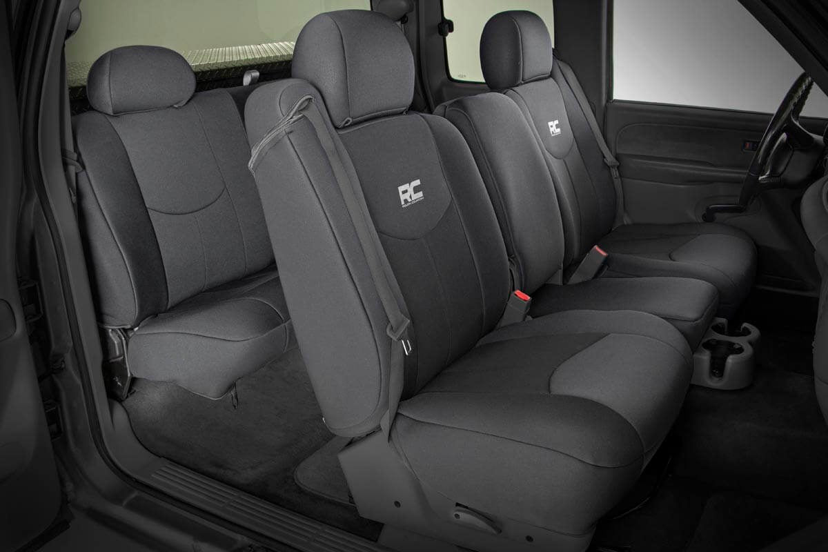 Rough Country Seat Covers | Front 40/40/20 | Chevy/GMC 1500 (99-06 & Classic)