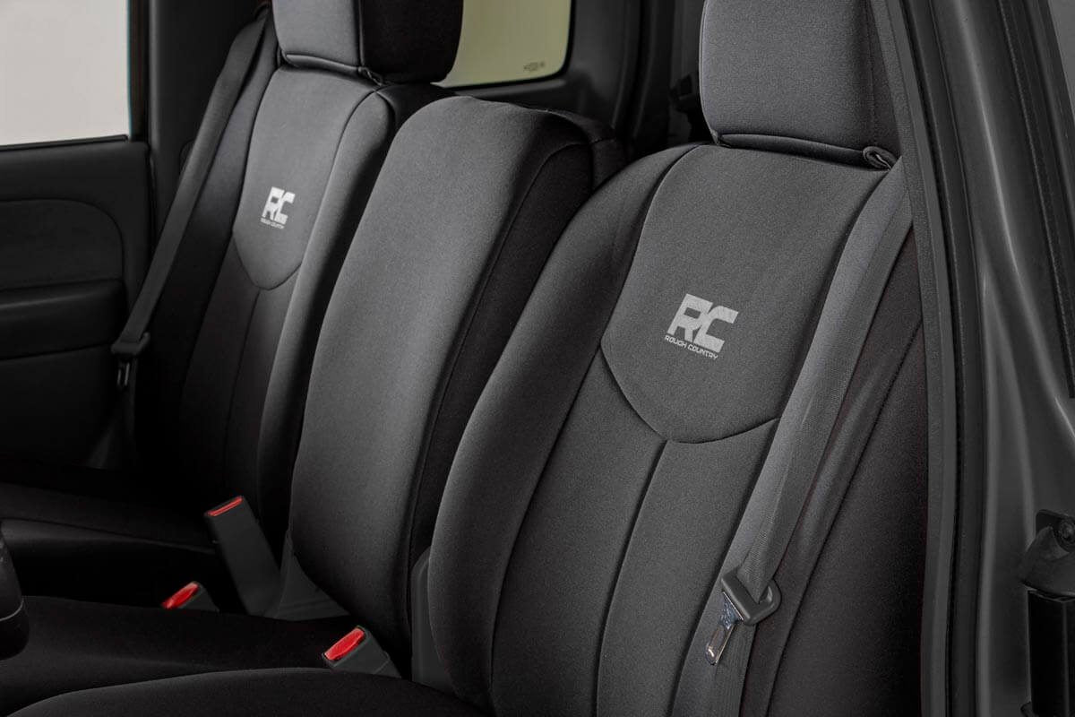 Rough Country Seat Covers | FR 40/40/20 & Rear | Chevy/GMC 1500 (99-06 & Classic)