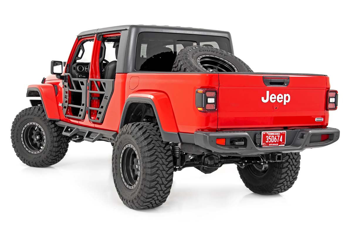 Rough Country Contoured Drop Steps | Jeep Gladiator JT 4WD (2020-2022)