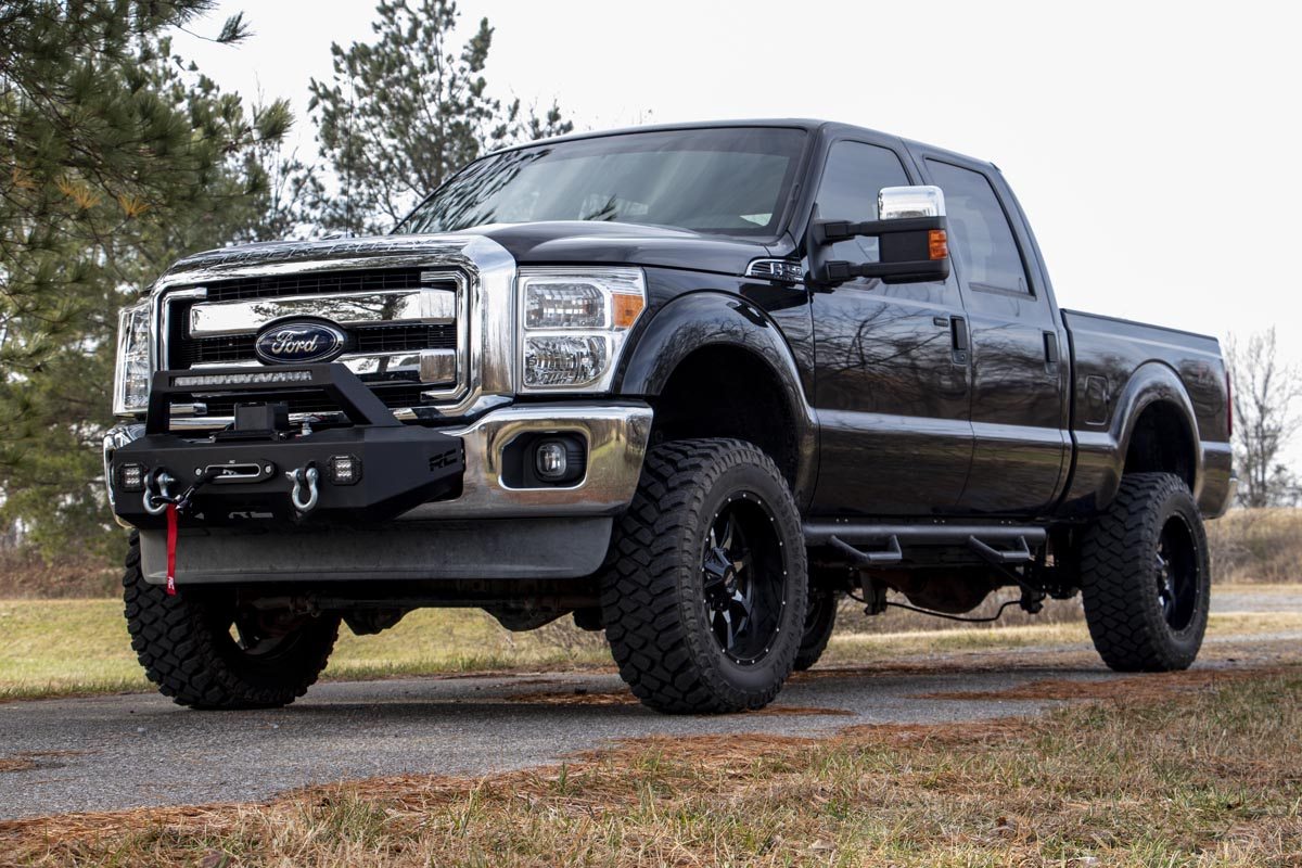 Rough Country EXO Winch Mount Kit | Ford Super Duty 2WD/4WD (2011-2016)