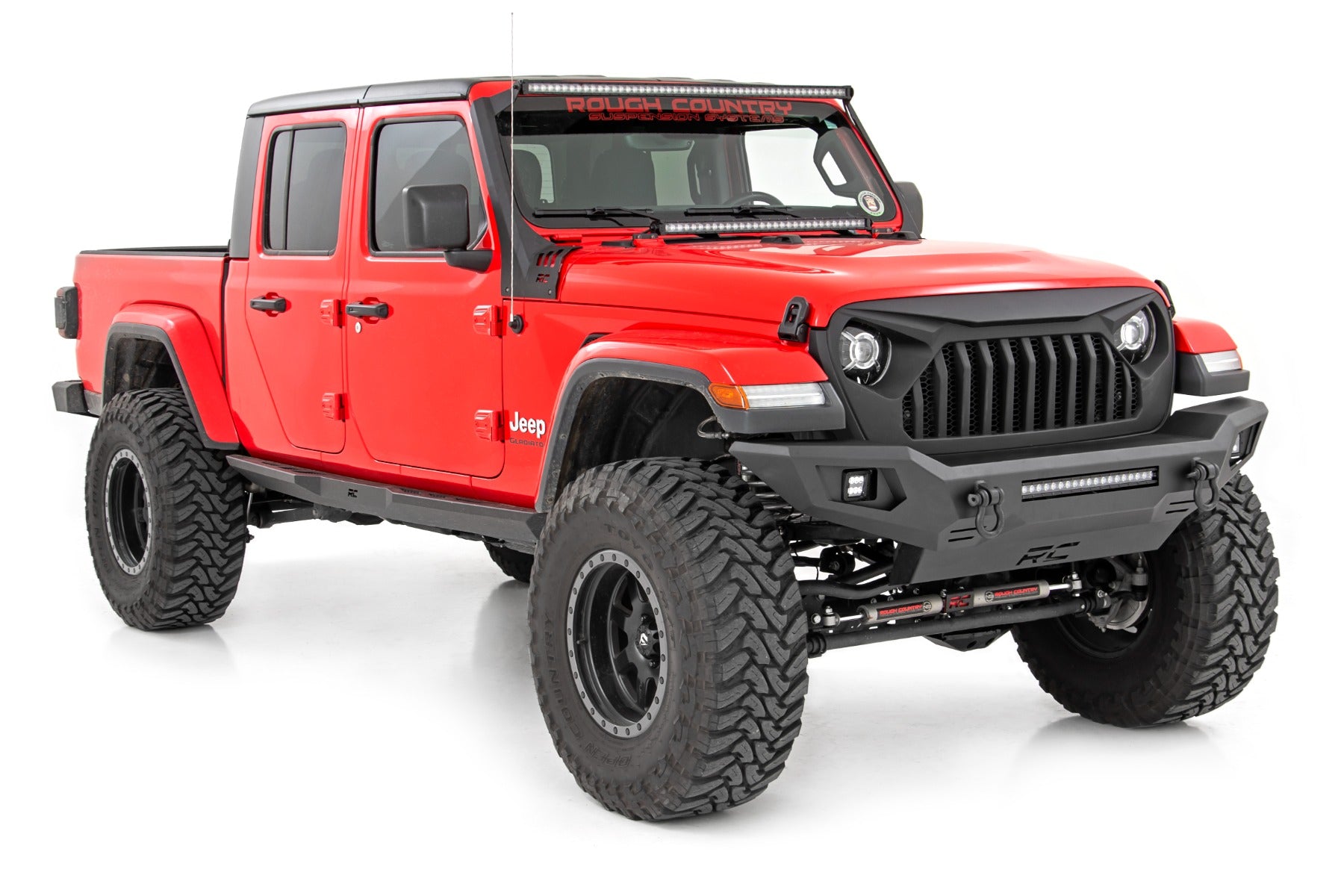 Rough Country Front Bumper | Skid Plate | Jeep Gladiator JT/Wrangler 4xe/Wrangler JL (18-23)