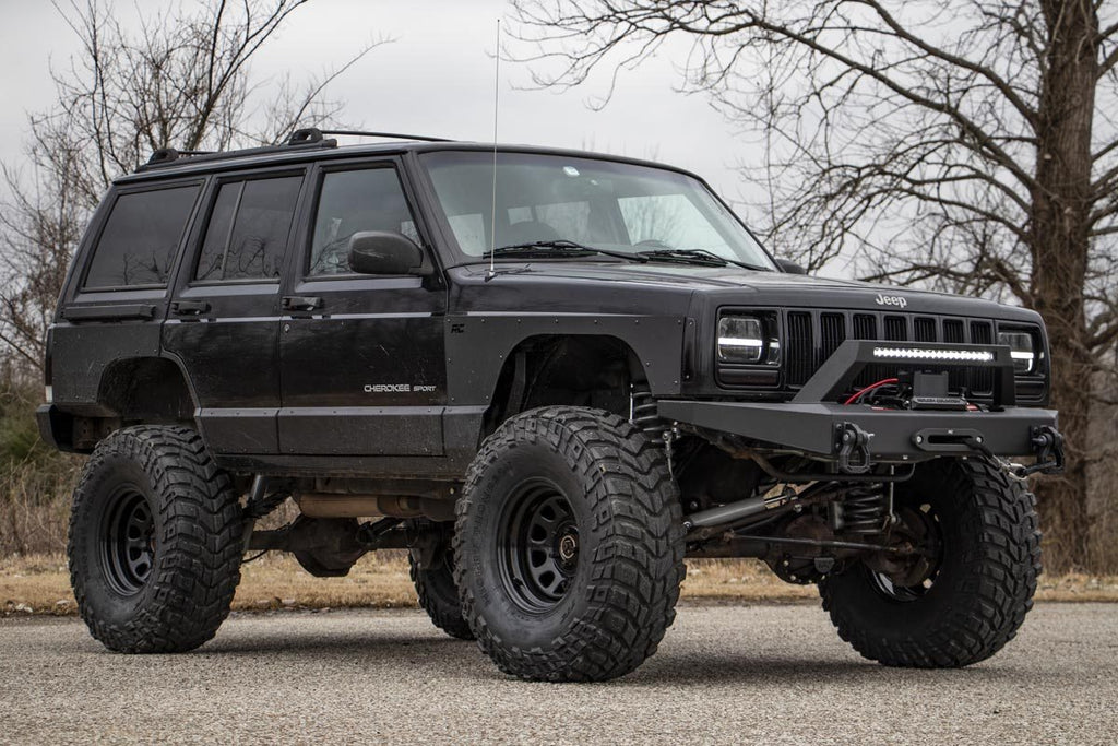 Rough Country Lower Door Armor | 4 Door | Jeep Cherokee XJ 2WD/4WD (1984-2001)