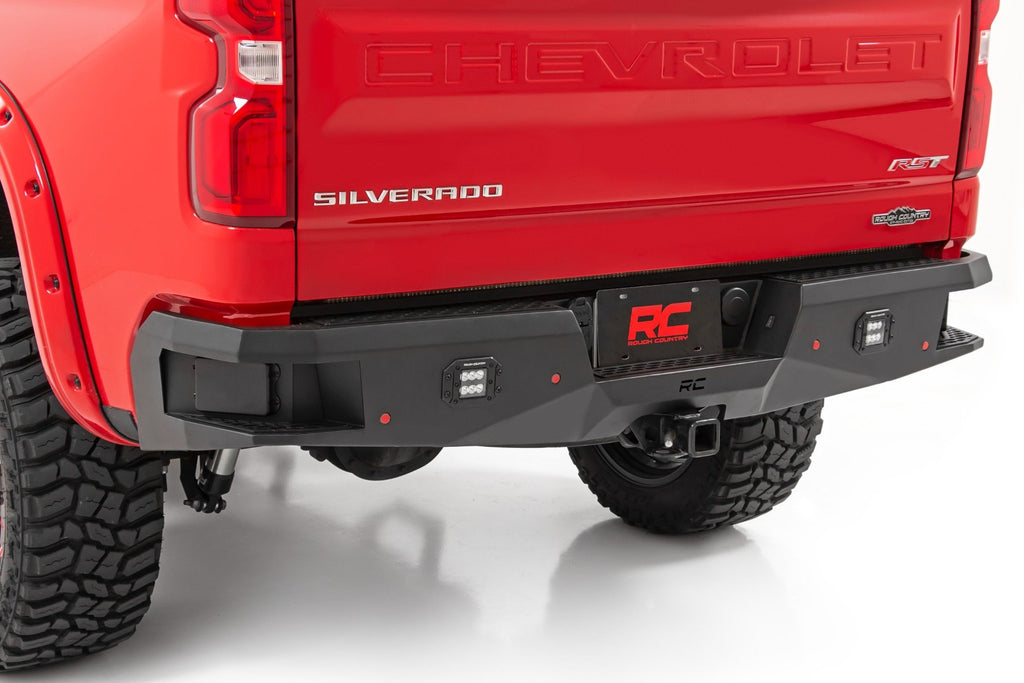 Rough Country Rear LED Bumper | Chevy Silverado 1500 2WD/4WD (2019-2022)