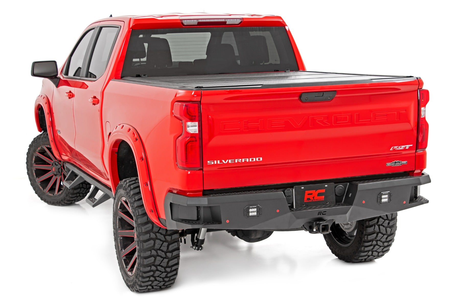 Rough Country Rear LED Bumper | Chevy Silverado 1500 2WD/4WD (2019-2022)