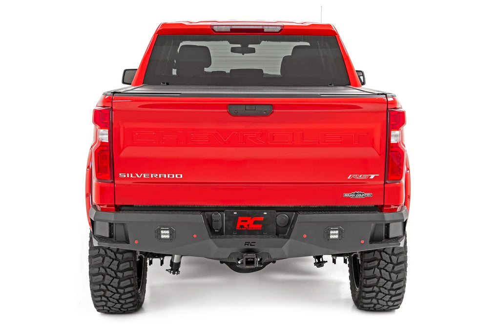 Rough Country Rear LED Bumper | Chevy Silverado 1500 2WD/4WD (2019-2022)