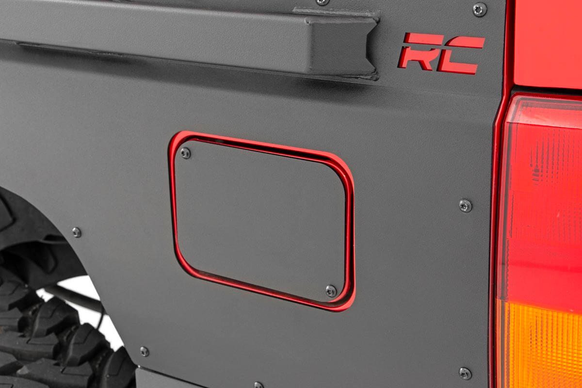 Rough Country Fender & Quarter Panel Armor | Rear | Combo | Jeep Cherokee XJ (84-96)