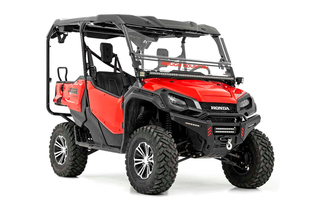 Rough Country LED Light | Cage Mount | 2" Chrome Pair | Wide Angle | Honda Pioneer 1000 (16-22)