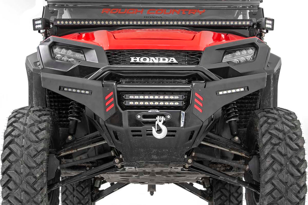 Rough Country Bumper Wings | Stinger | 6" Led Combo | Honda Pioneer 1000/Pioneer 1000-5 (16-22)