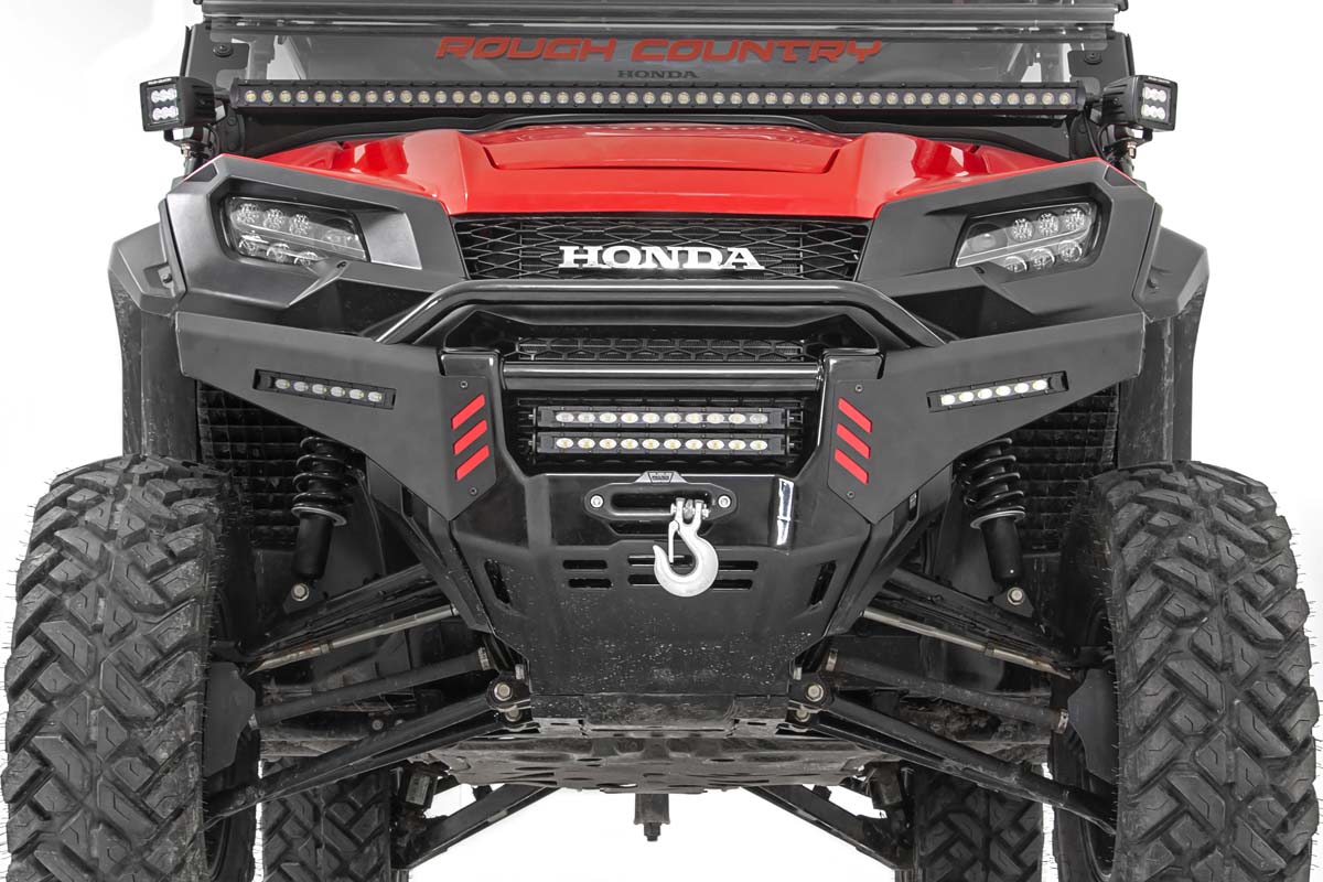 Rough Country Bumper Wings | Stinger | 6" Led Combo | Honda Pioneer 1000/Pioneer 1000-5 (16-22)
