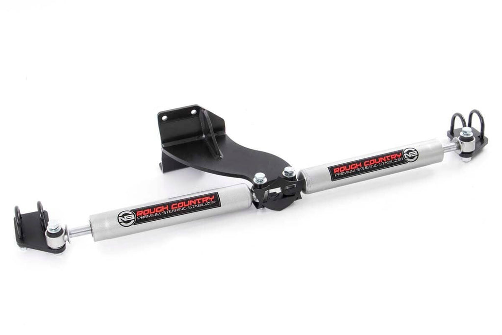 N3 Steering Stabilizer | Dual | 2.5-8 Inch Lift | Ram 2500 (14-23)