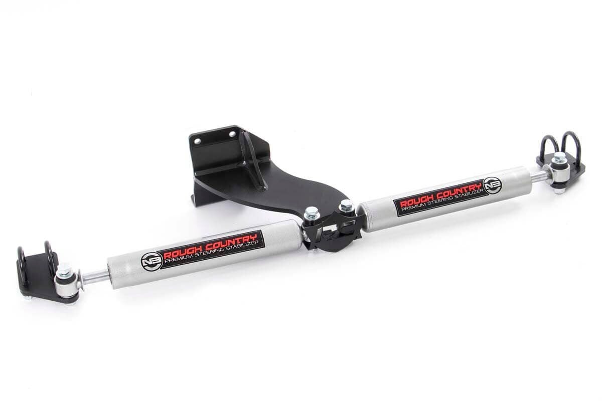N3 Steering Stabilizer | Dual | 2.5-8 Inch Lift | Ram 2500 (14-23)