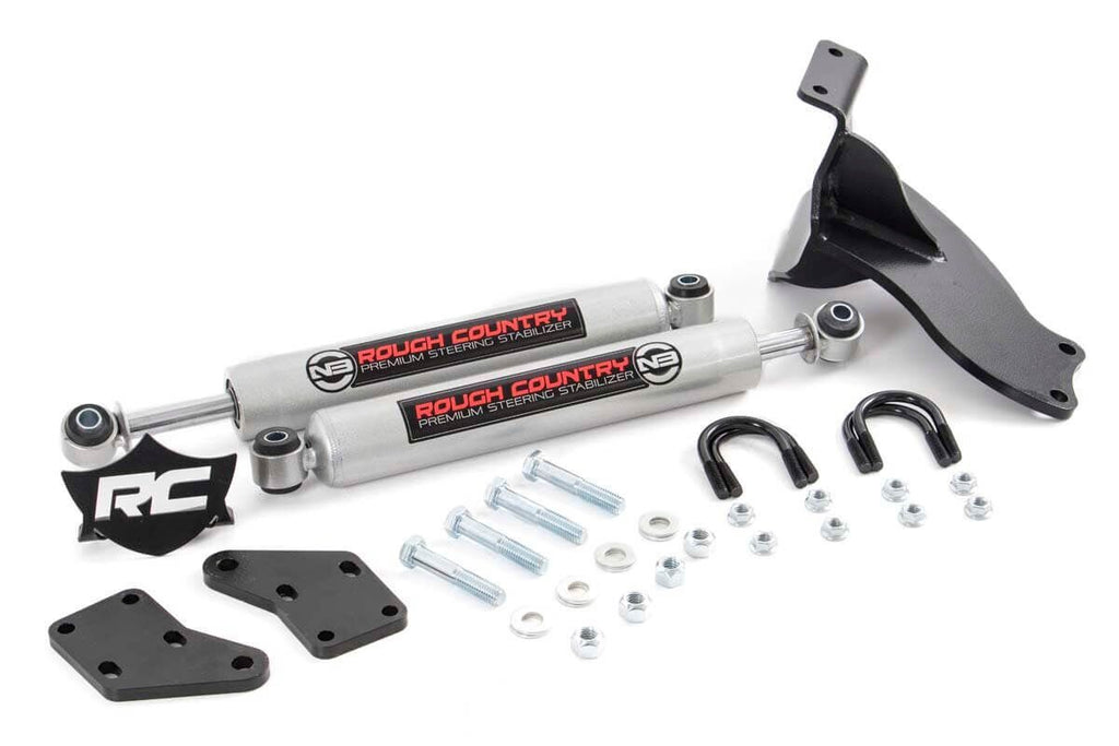 N3 Steering Stabilizer | Dual | 2.5-8 Inch Lift | Ram 2500 (14-23)