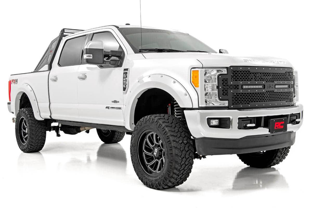Vertex 2.5 Adj Front Shocks | 4.5-8" | Ford Super Duty 4WD (05-22)