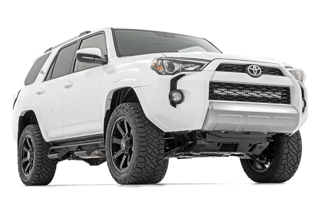 Rough Country LED Light | Bumper Mount | 30" Black Dual Row | Toyota 4Runner (14-20)