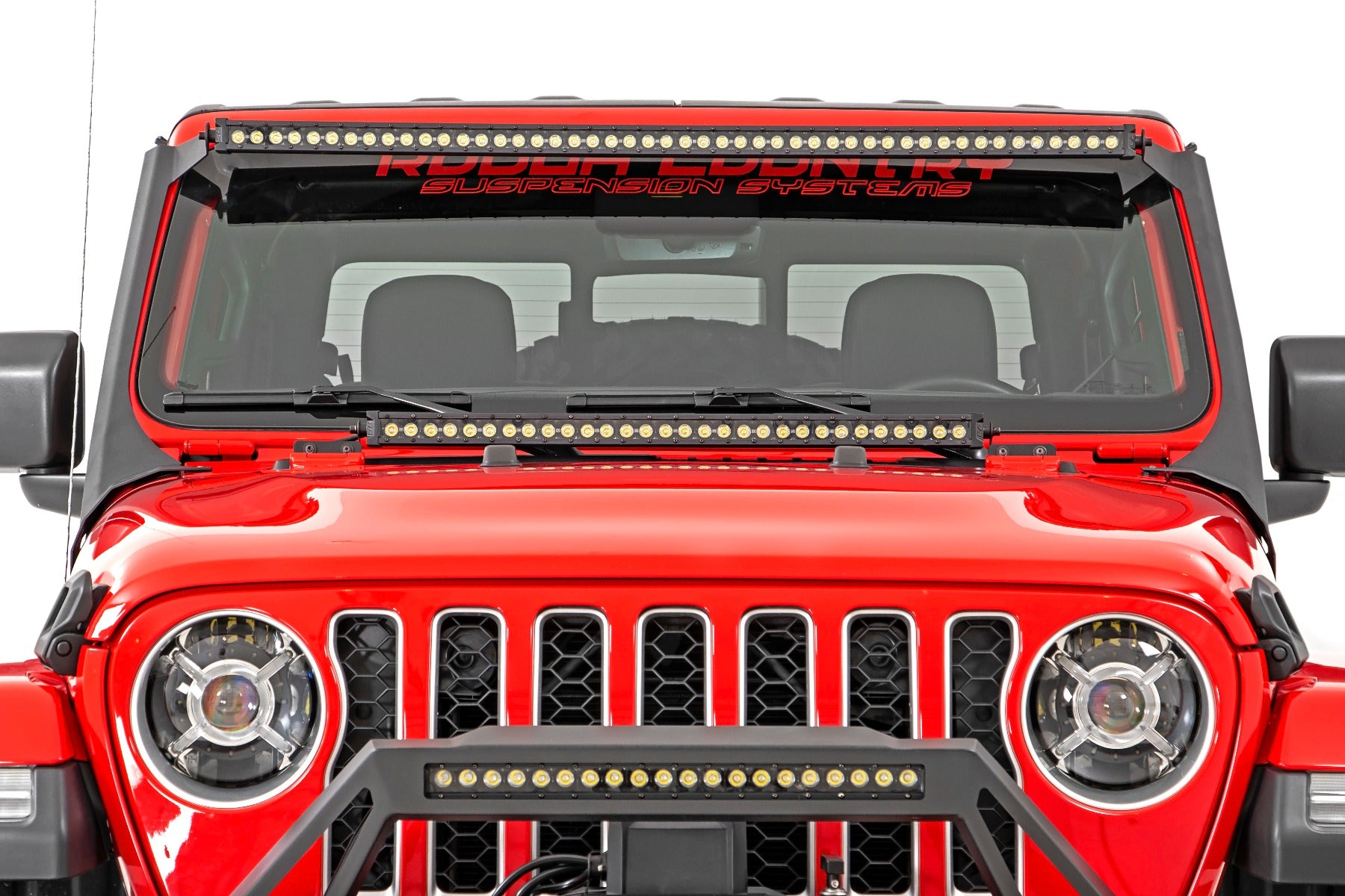 Rough Country 9 Inch Headlight | Pair | Jeep Gladiator JT/Wrangler 4xe/Wrangler JL (18-23)