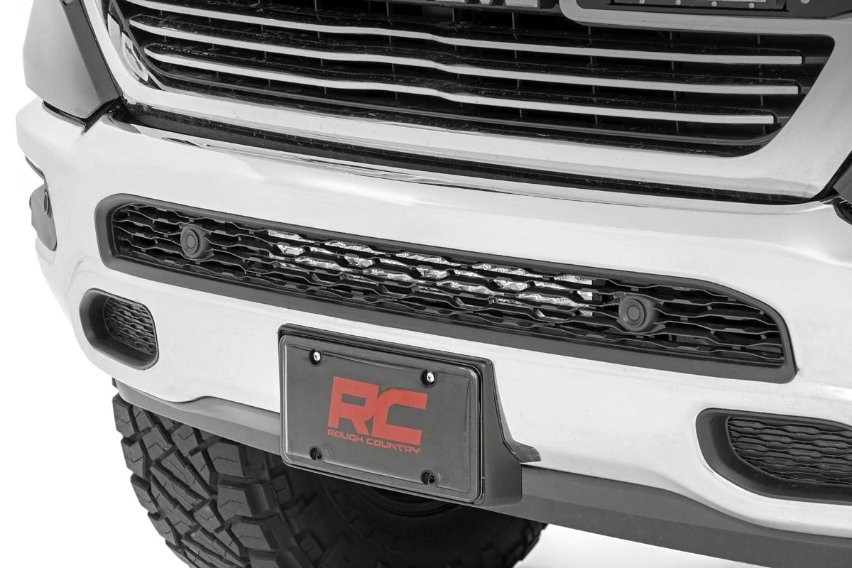 Rough Country LED Light | Bumper Mount | 20" Black Dual Row | Ram 1500 (19-23)