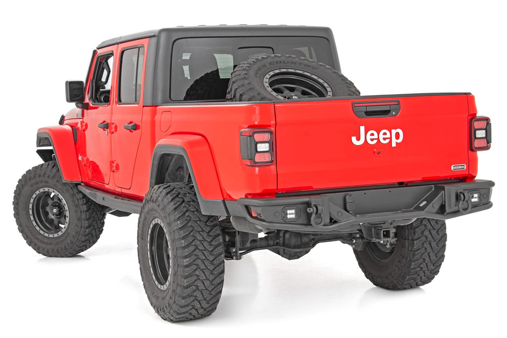 Rough Country Rear Bumper | Tubular | Jeep Gladiator JT 4WD (2020-2022)