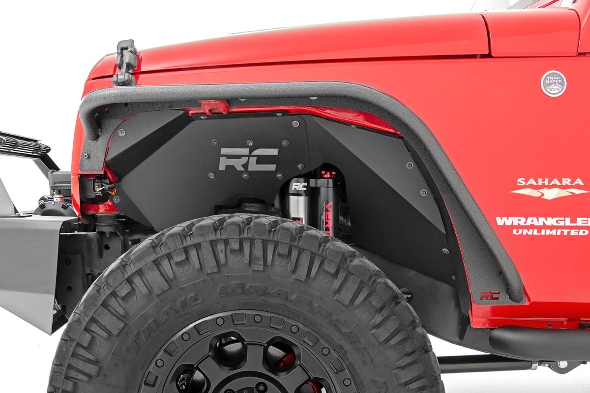 Rough Country Fender Flare | Steel | FR & RR | Jeep Wrangler JK  (2007-2018)