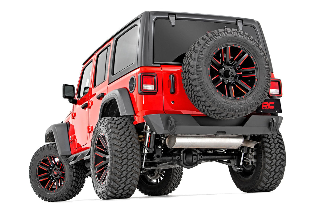 Rough Country Rear Bumper | Trail | Tire Carrier | Jeep Wrangler 4xe (21-23)/Wrangler JL (18-23)