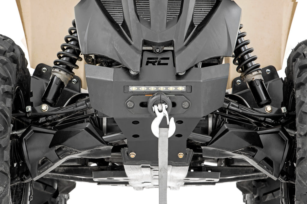 Rough Country Winch Bumper | 4500-Lb Winch | Synthetic Rope | Can-Am Renegade 1000/Renegade 500 (12-22)