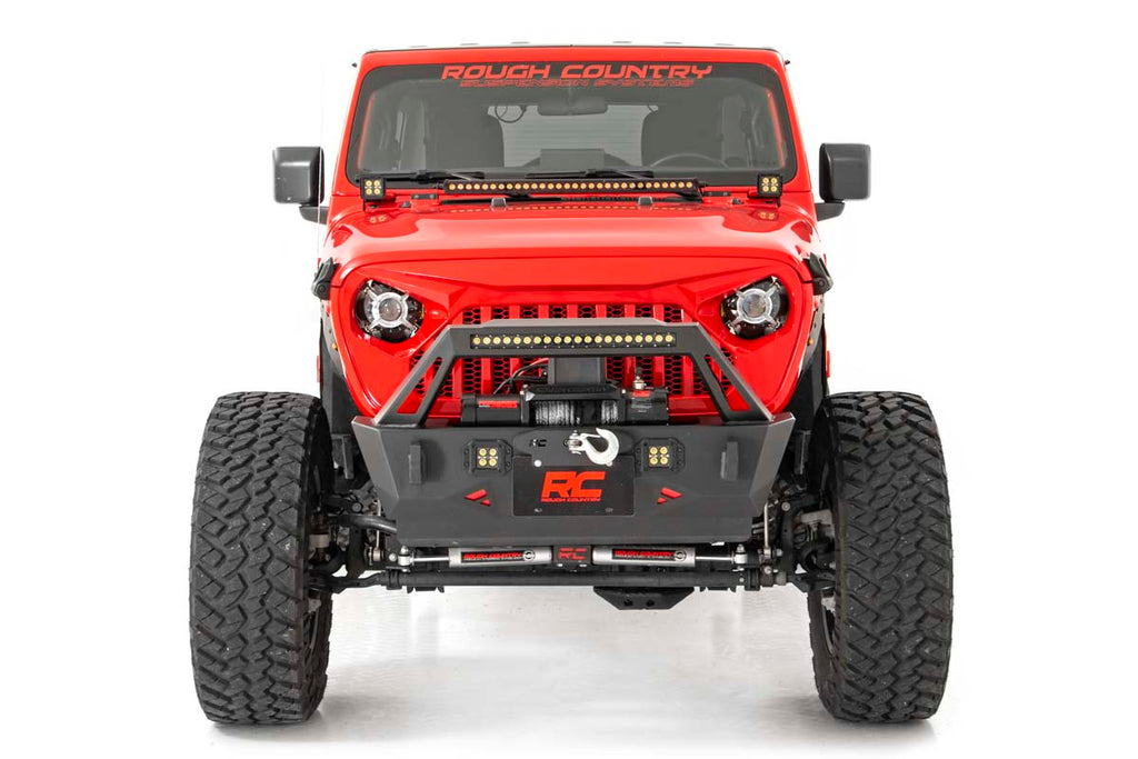Rough Country Replacement Grille | Angry Eyes | Jeep Gladiator JT/Wrangler 4xe/Wrangler JL (18-23)