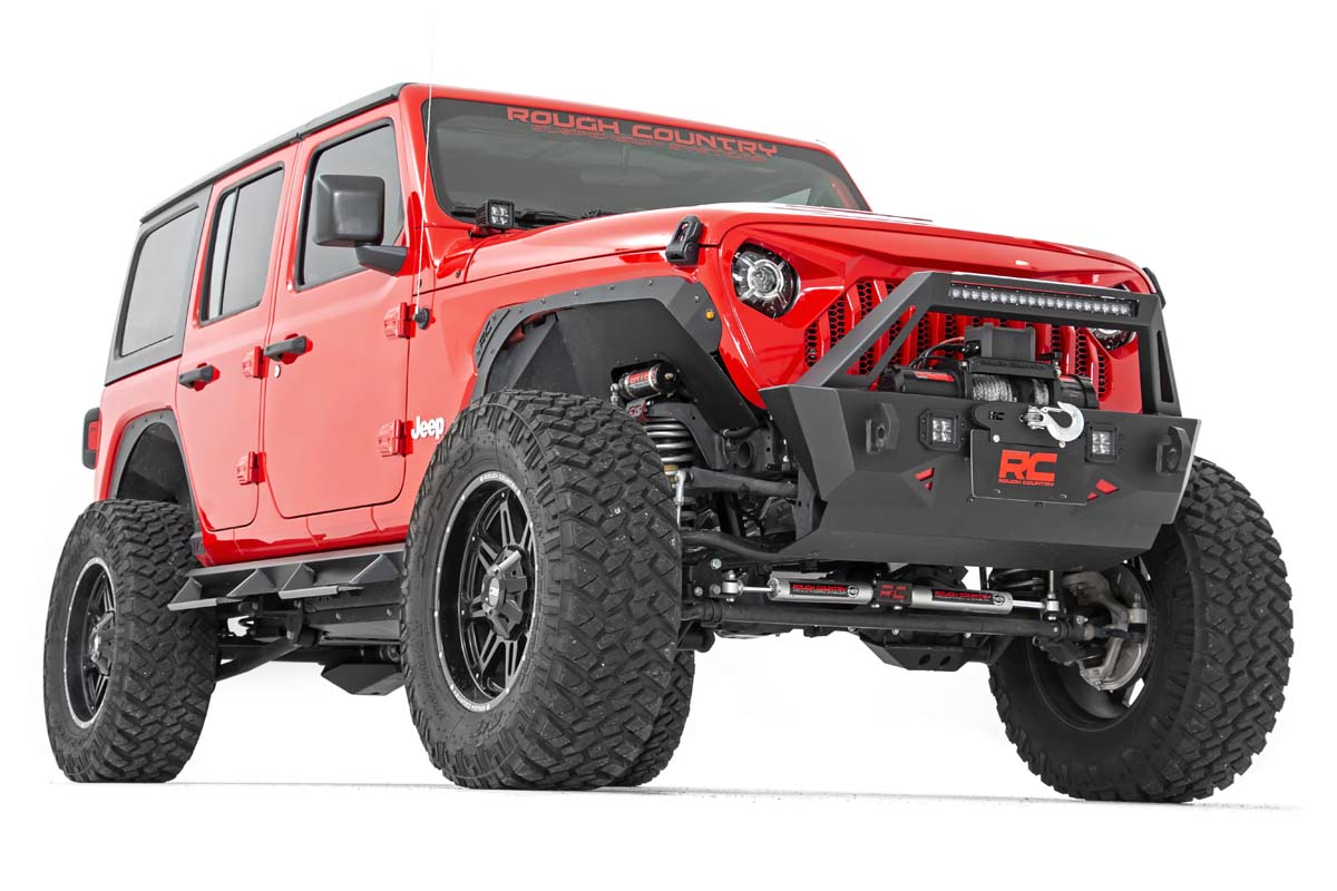 Rough Country Replacement Grille | Angry Eyes | Jeep Gladiator JT/Wrangler 4xe/Wrangler JL (18-23)