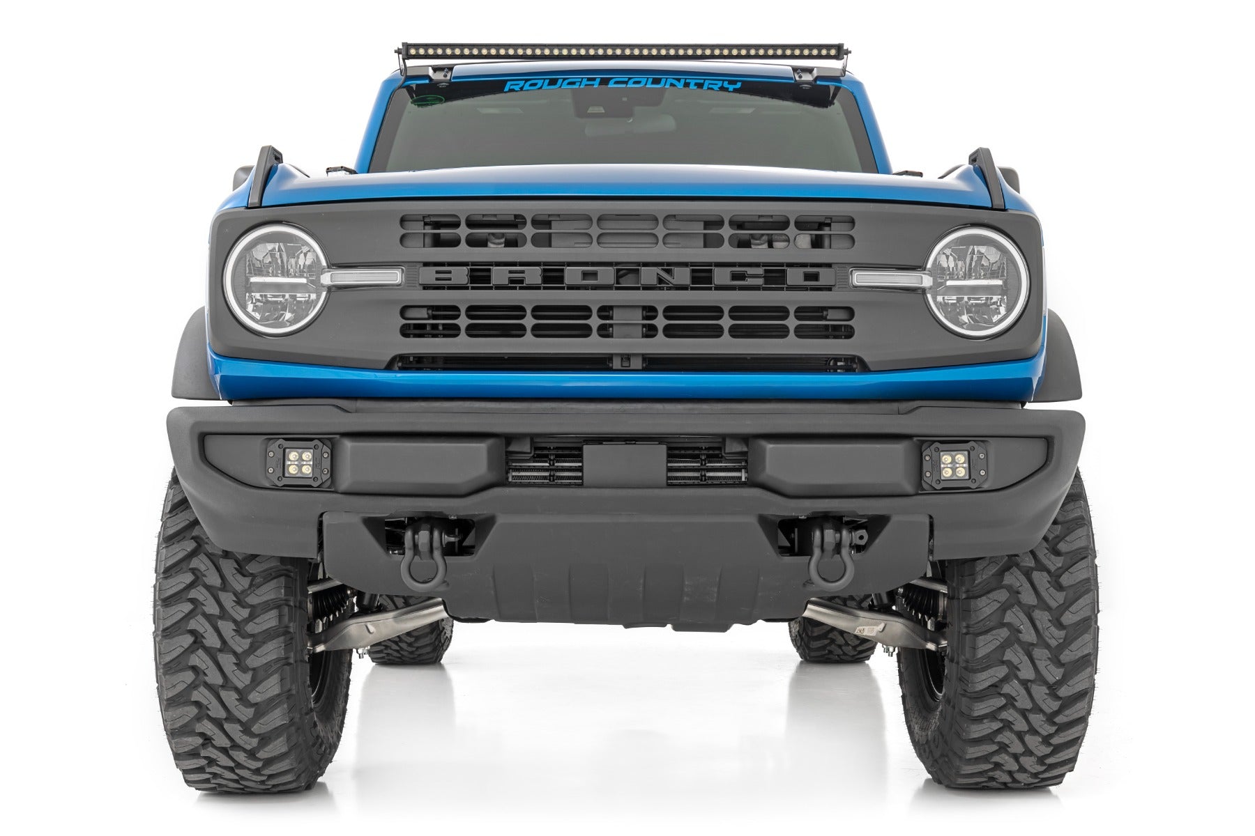 Rough Country Tow Hook Brackets | Ford Bronco 4WD (2021-2023)