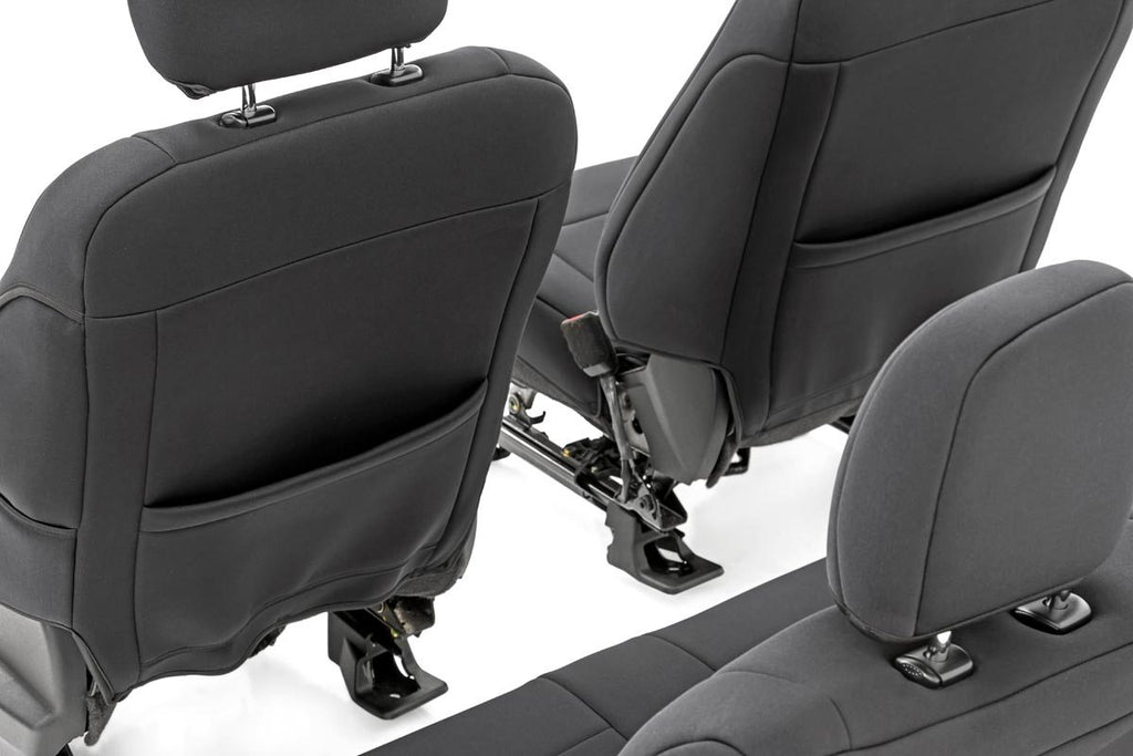Rough Country Seat Covers | Front Bucket Seats | Ford F-150 (15-23)/Super Duty (17-23)