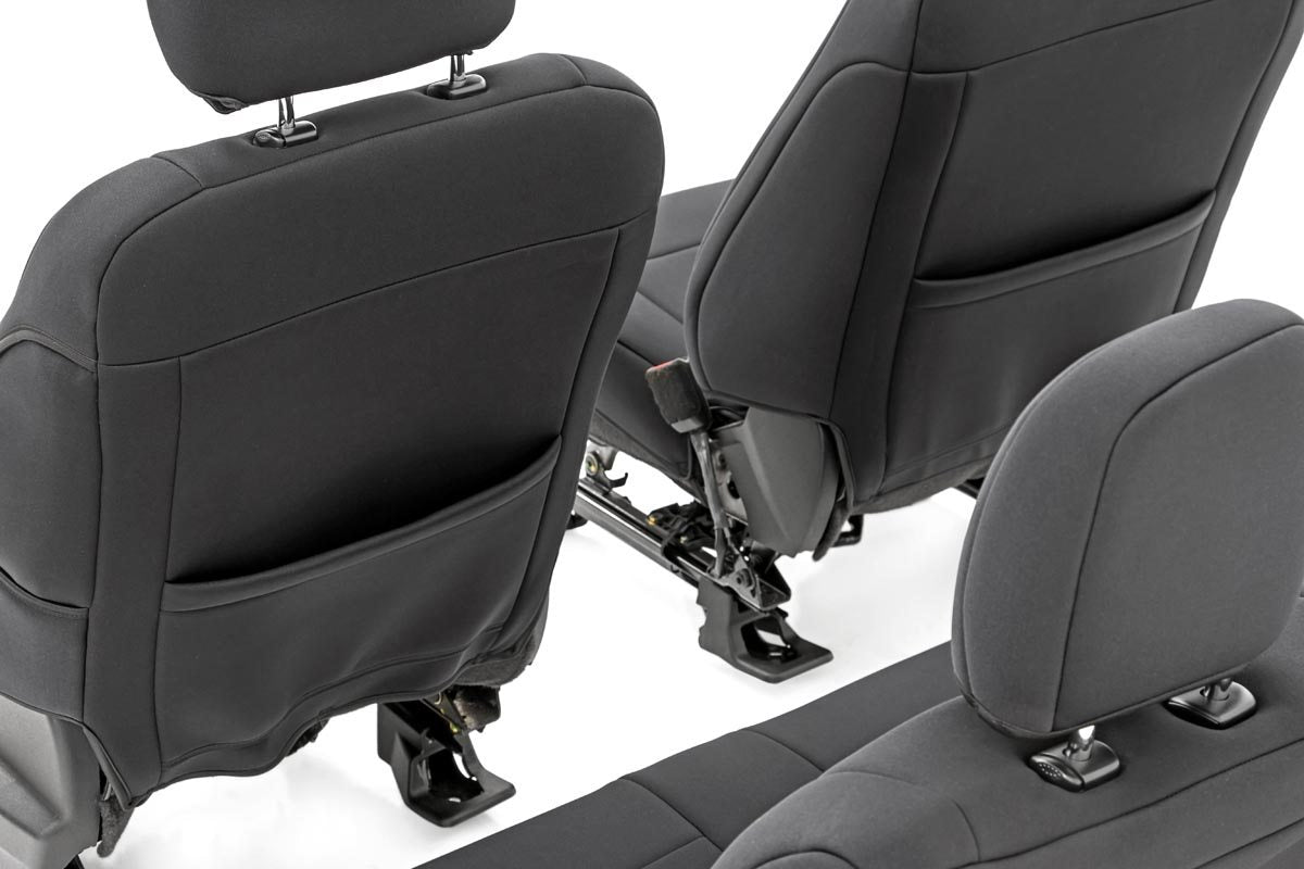 Rough Country Seat Covers | Front Bucket Seats | Ford F-150 (15-23)/Super Duty (17-23)