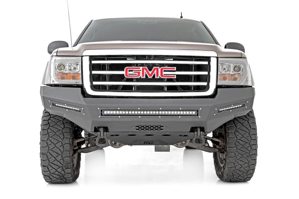 Rough Country Front Bumper | Fabricated | Prerunner | LED | GMC Sierra 1500 (07-13)
