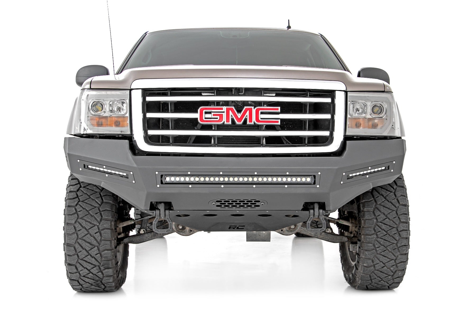 Rough Country Front Bumper | Fabricated | Prerunner | LED | GMC Sierra 1500 (07-13)