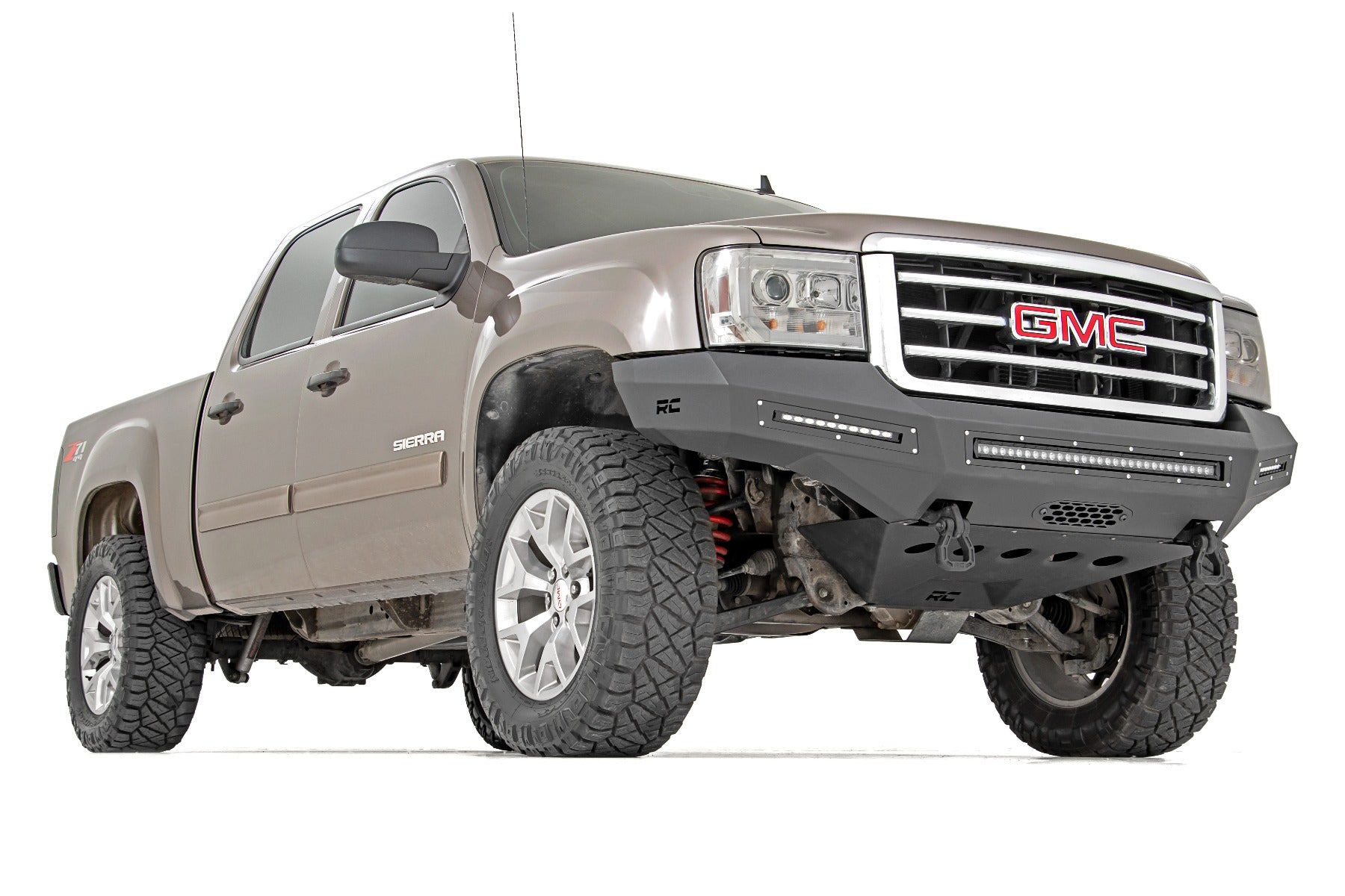 Rough Country Front Bumper | Fabricated | Prerunner | LED | GMC Sierra 1500 (07-13)