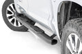Rough Country Oval Nerf Step | Crew Cab | Black | Toyota Tundra 2WD/4WD (07-21)