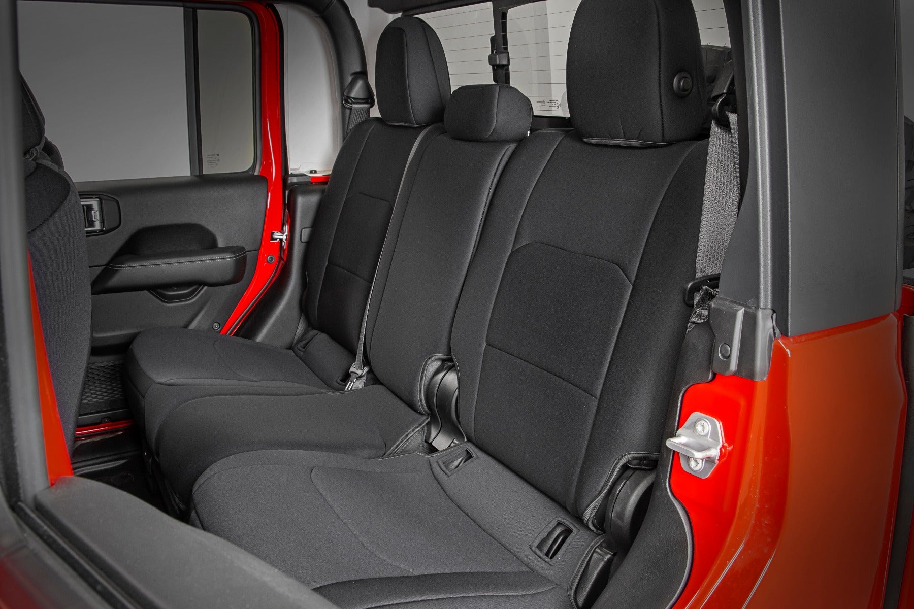 Rough Country Seat Covers | Front and RR w/ Cup Holder | Jeep Gladiator JT (20-22)