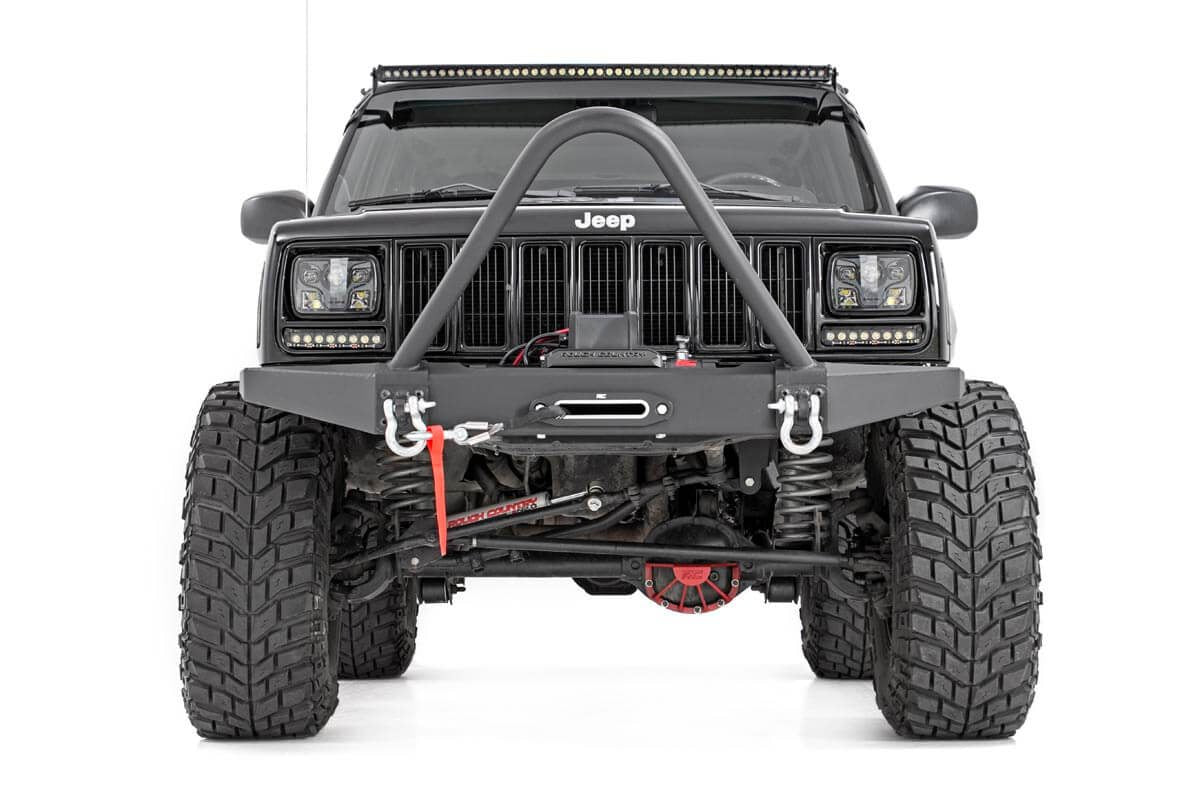 Rough Country Front Winch Bumper | Jeep Cherokee XJ 2WD/4WD (1984-2001)