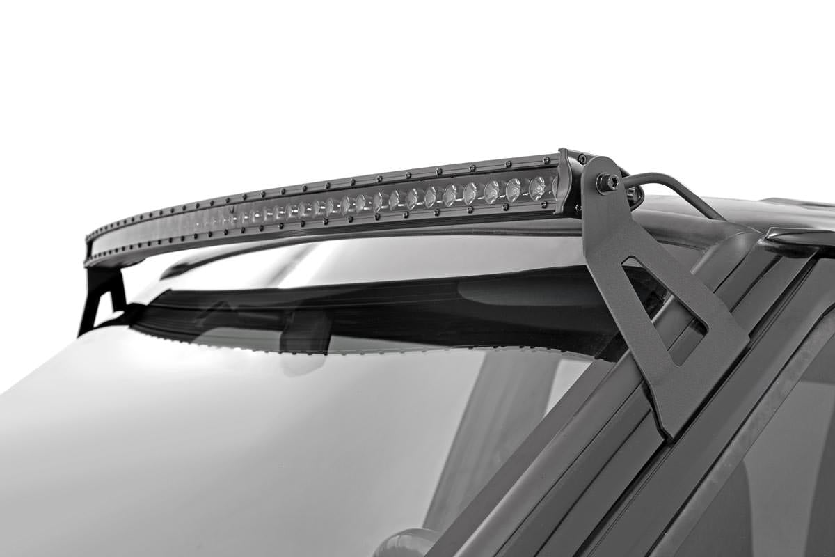 Rough Country Black Series LED | 50 Inch Light| Curved Single Row