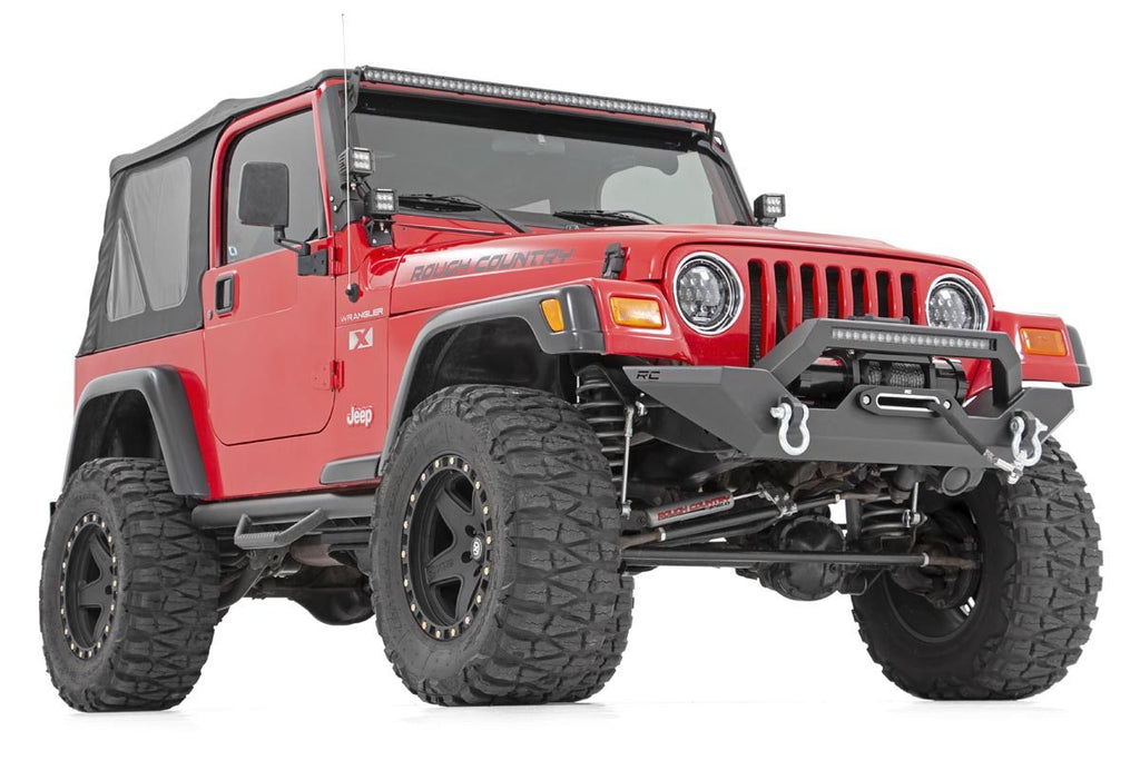 Rough Country Front Bumper | Rock Crawler | Jeep Wrangler TJ 4WD (1997-2006)