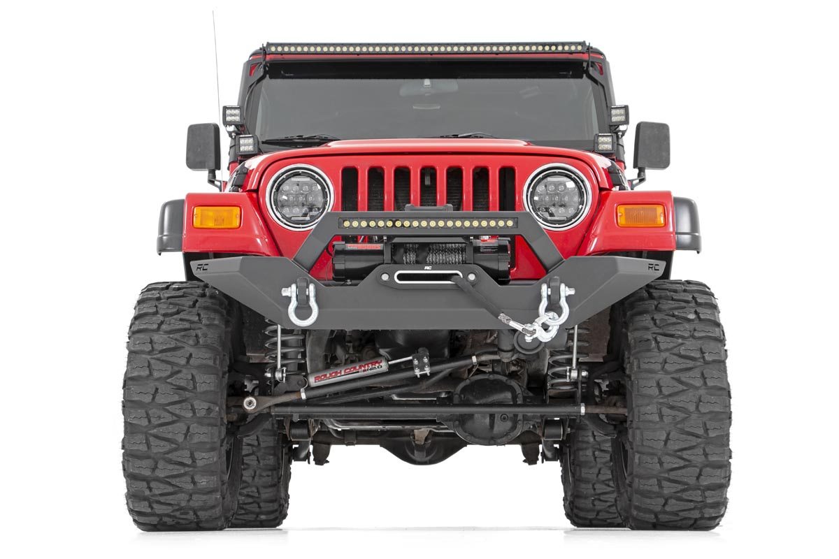 Rough Country Front Bumper | Rock Crawler | Jeep Wrangler TJ 4WD (1997-2006)