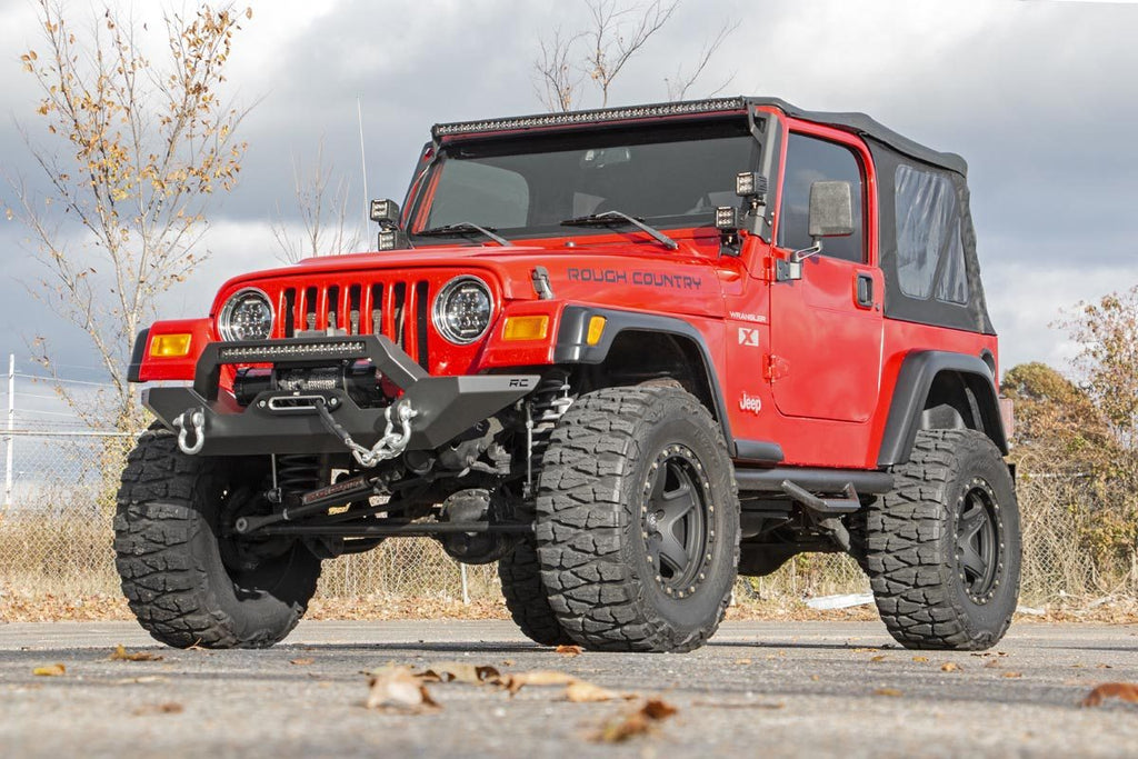 Rough Country Front Bumper | Rock Crawler | Jeep Wrangler TJ 4WD (1997-2006)