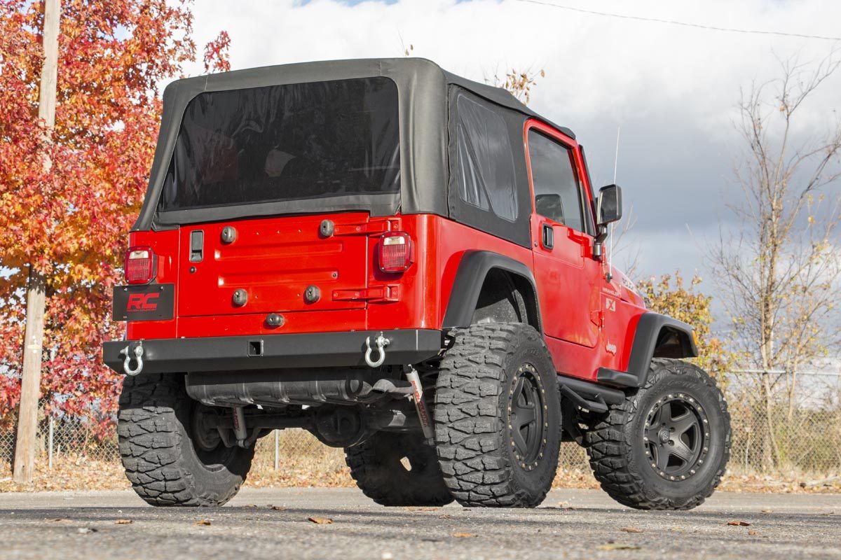 Rough Country Rear Bumper | Full Width | Jeep Wrangler TJ 4WD (1997-2006)