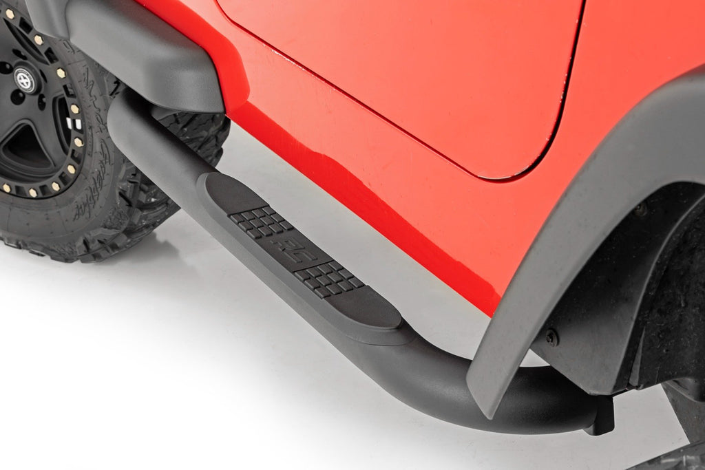 Rough Country Nerf Bar | 3inch tube | Jeep Wrangler TJ (97-06)/Wrangler YJ (87-95)
